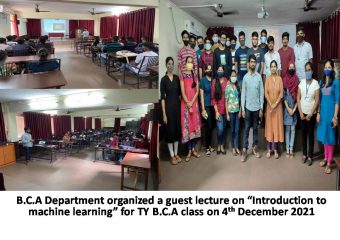 GUEST LECTURE ON MACHINE LEARNING