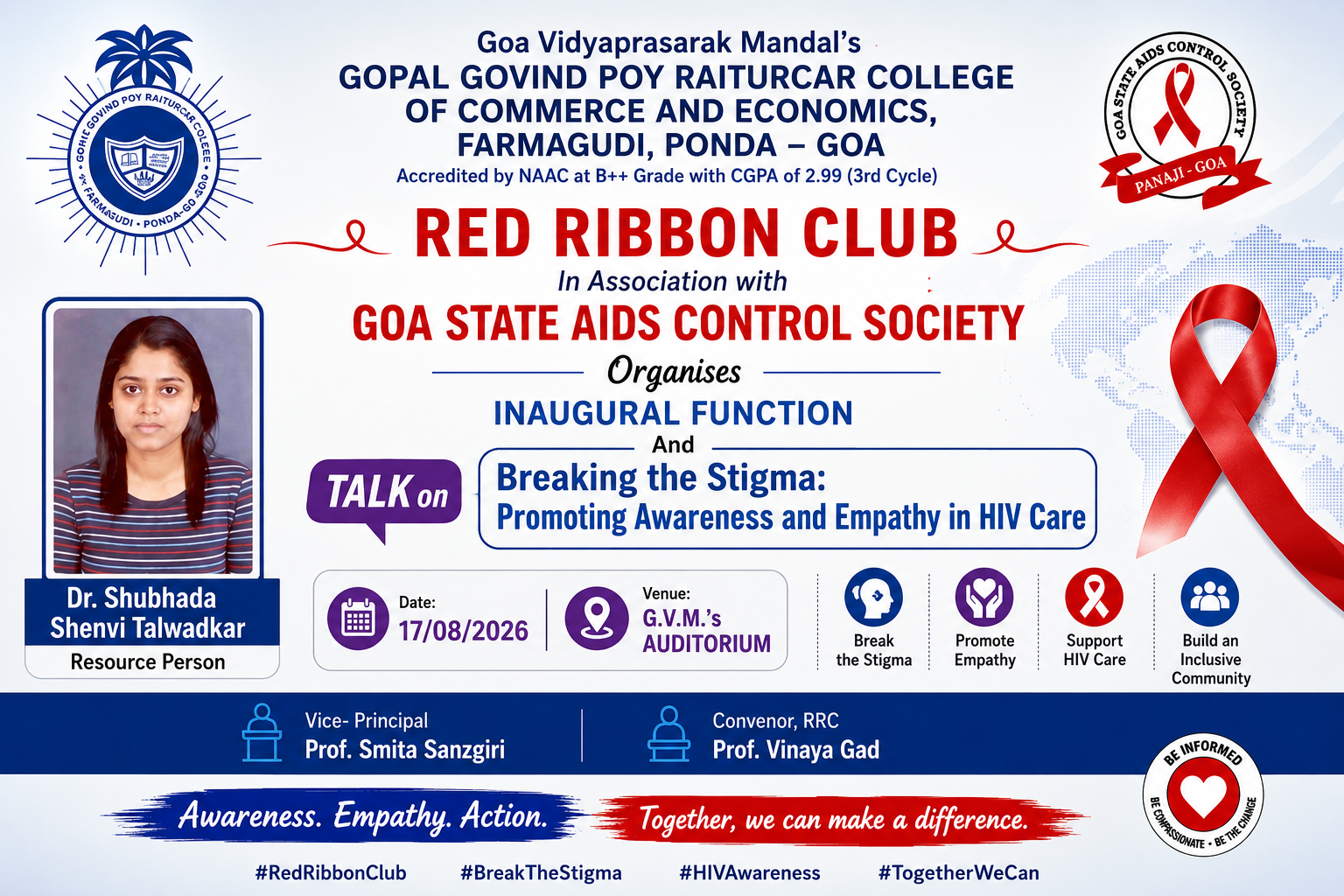 Red Ribbon club Flyer